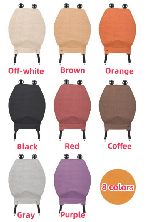 Nappa leather car seat cushion