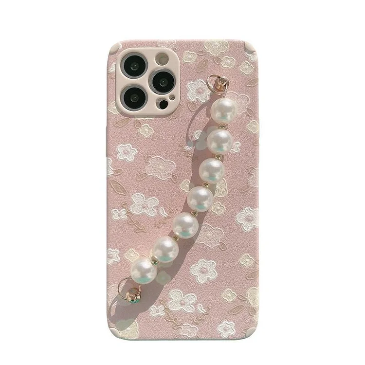 Lotus Root Starch Floral Phone Cases