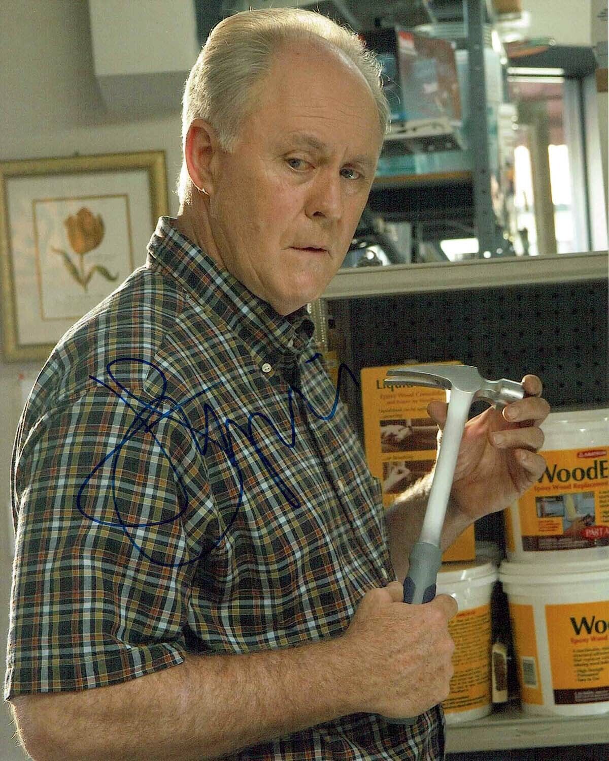 John LITHGOW SIGNED Autograph 10x8 Photo Poster painting AFTAL RD COA Arthur MITCHELL Dexter