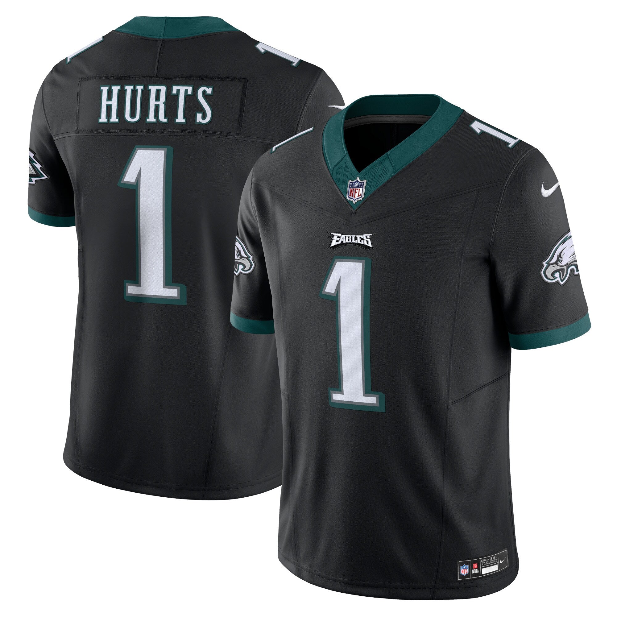 Jalen Hurts Philadelphia Eagles Nike Vapor F.U.S.E. Limited Jersey - Black mysite
