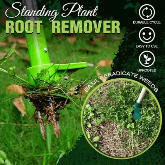 standing plant root remover