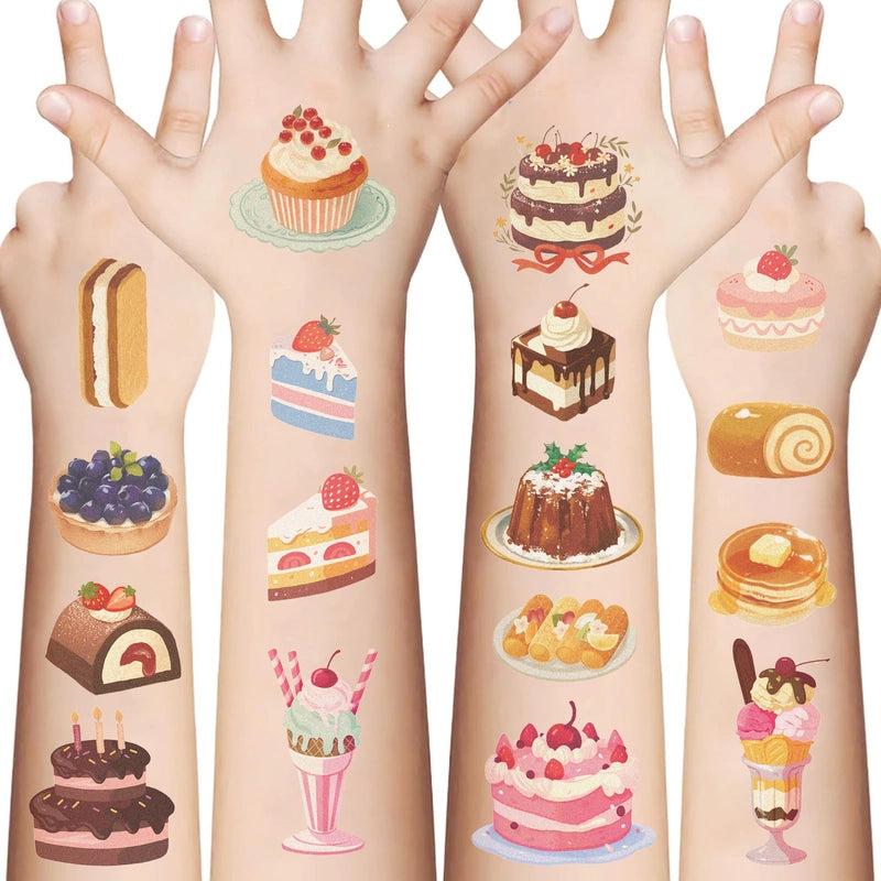 Cake Transfer Decal Tattoos & Body Art 10 PCS/Package