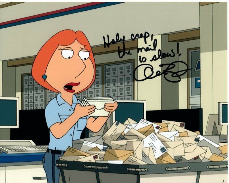 Alex borstein signed autograph 8x10 family guy lois griffin Photo Poster painting great content