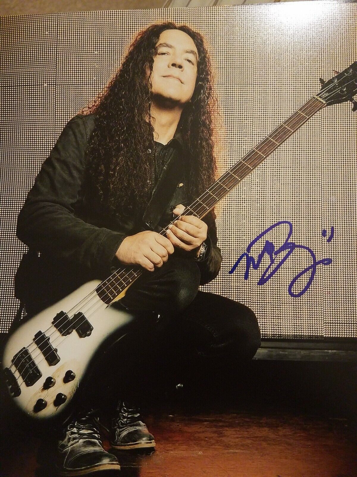 Mike Inez Signed Alice In Chains Autographed 8X10 Photo Poster painting NAMM