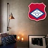 Arkansas - Shield Vintage Metal Signs(12*12Inch)