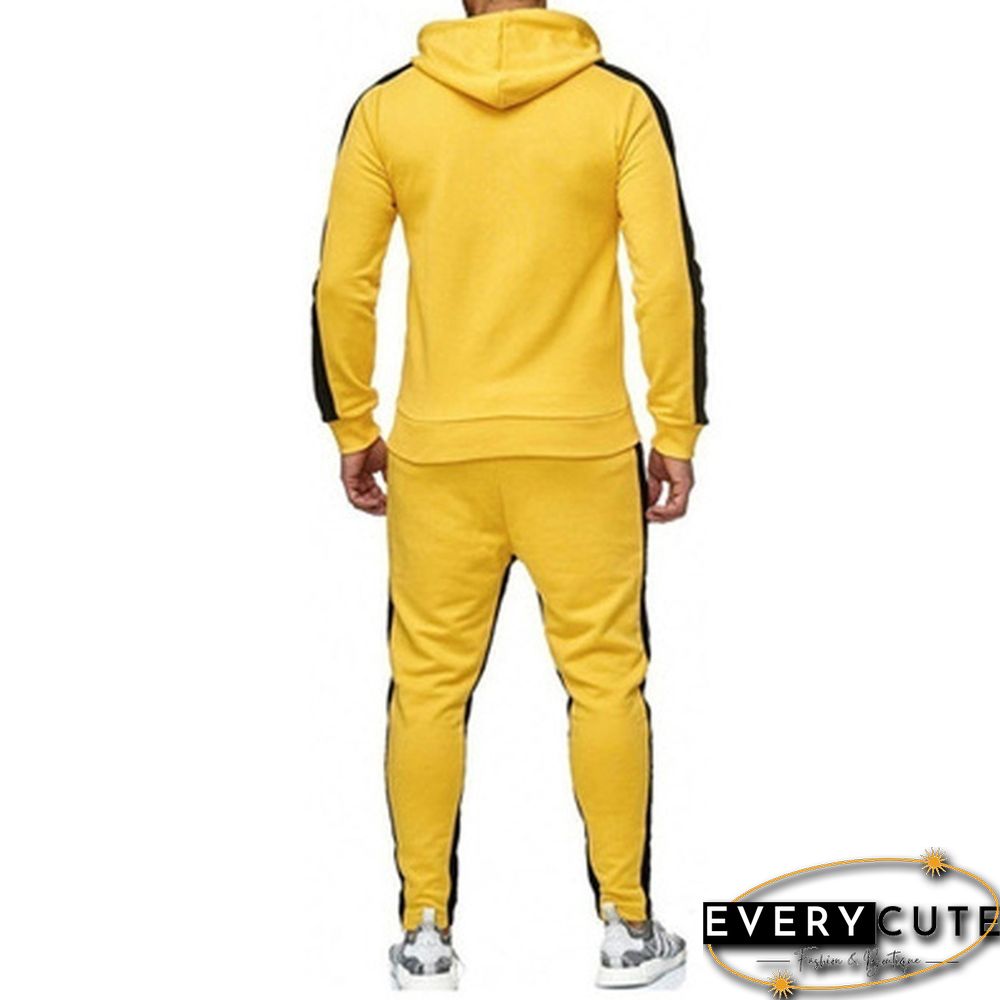 Jogging Suit For Men Sports Suit Long Sleeve Hoodie And Trousers Suit Printed Track Suit Jogging Suit Fitness Track Suit