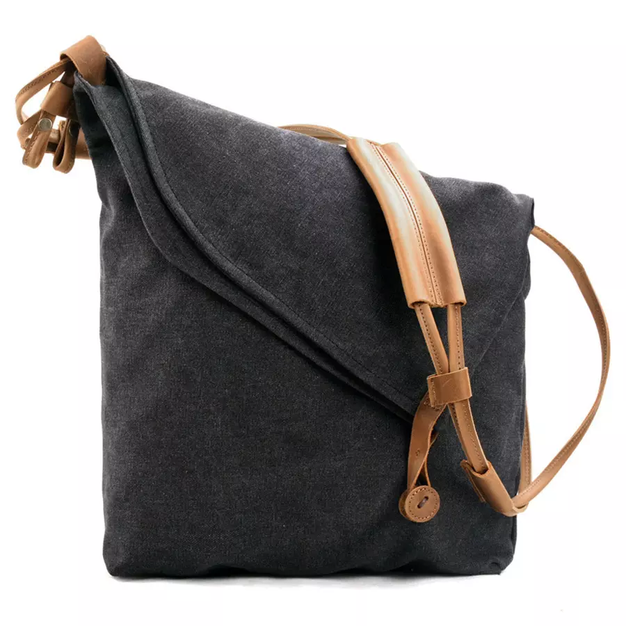 VRIGOO Vintage Foldable Hobo Canvas Satchel Messenger Bag