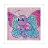 Children's Series-| Butterfly | Crystal Rhinestone Full Diamond Painted-(Frameless)