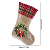 DIY Diamond Painting Christmas Stockings Hanging Ornaments Large Capacity Xmas Socks Pendant Wear Resist Candy Gift Storage Bags for Family Christmas Holiday Party Decoration (Christmas wreath)