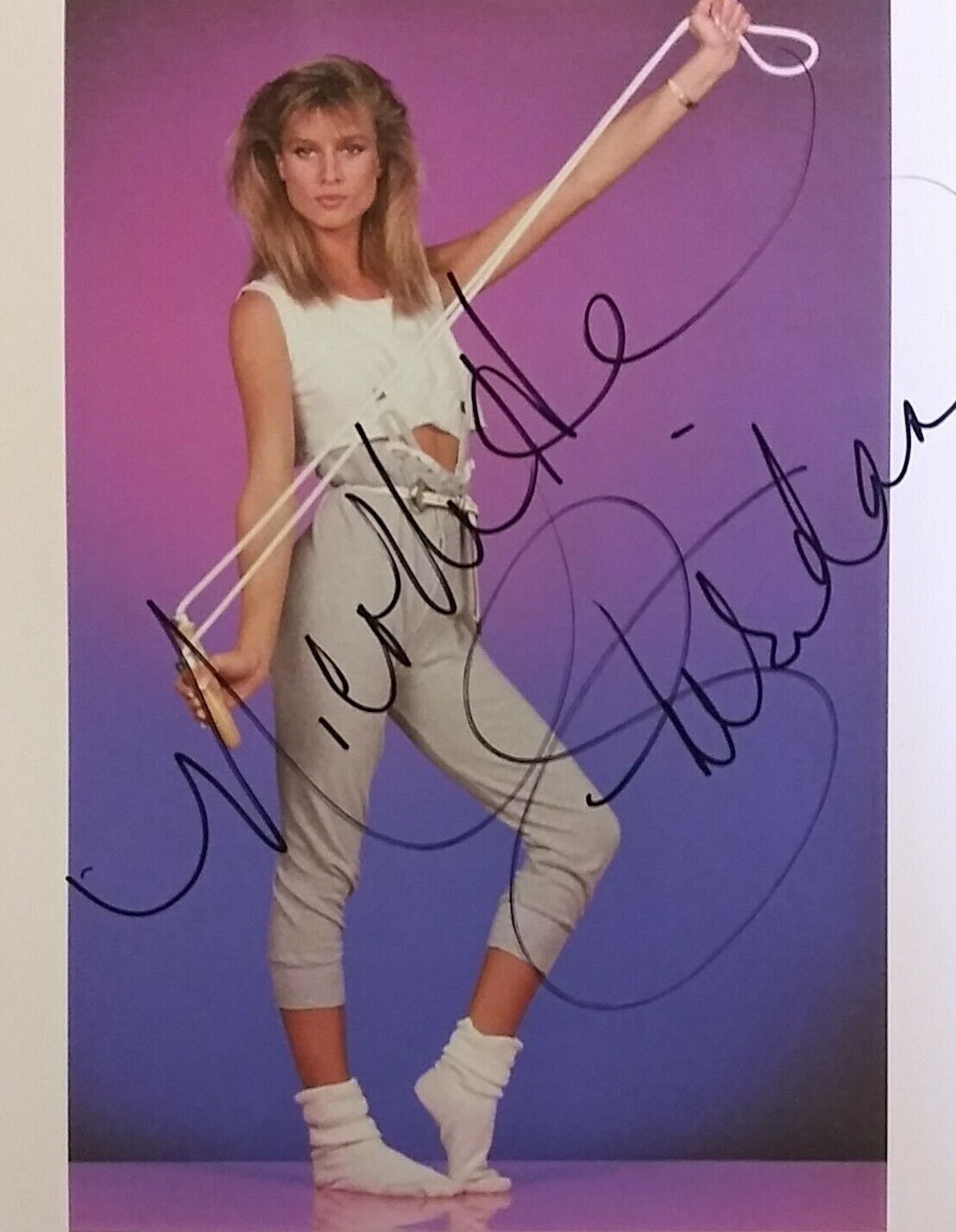 Nicole Sheraton signed 8 x 10