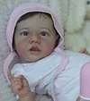 20'' Estefan&iacute;a Realistic Sweet Reborn Baby Girl Toy - RBBI-Myrebornbabydoll&reg; Myrebornbabydoll&reg;