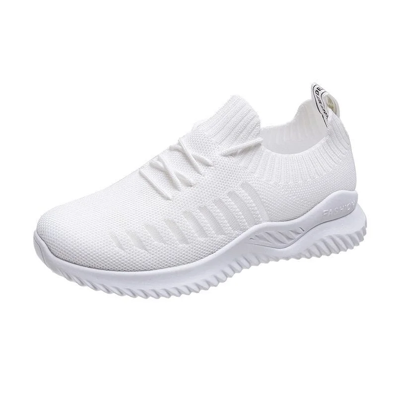 2021 Summer Women's Sneakers Women Running Sport Shoes Woman White Pink Yellow Sneakers Tennis Light Mesh Vulcanize Basket Femme