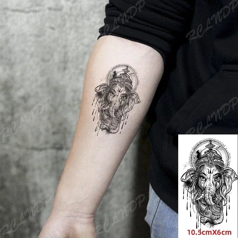 Waterproof Temporary Tattoo Sticker Small Cute Flower Plant Body Art Flash Tatoo Fake Tatto for Women Men