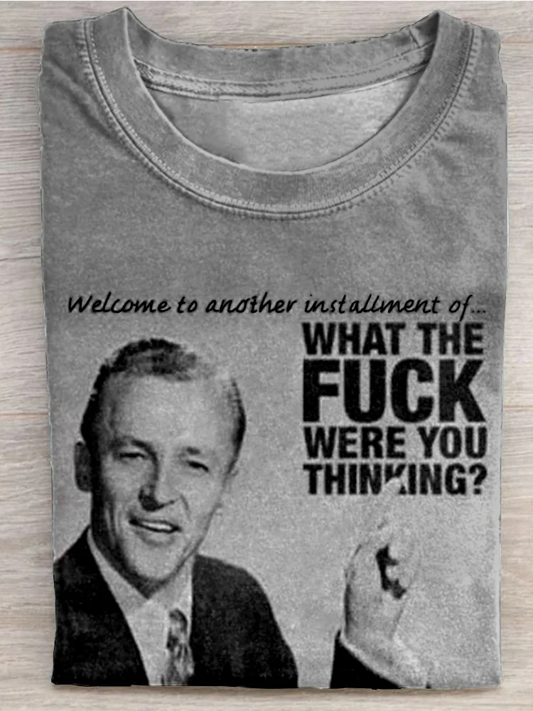 Eagerlys  What The Fuck T-shirt Eagerlys