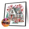 Heart House - Crystal Rhinestone Diamond Painting