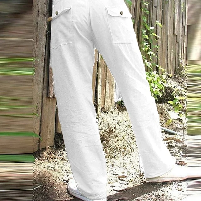 Men's Linen Pants-inspireuse