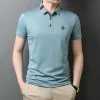 Business casual solid color POLO shirt