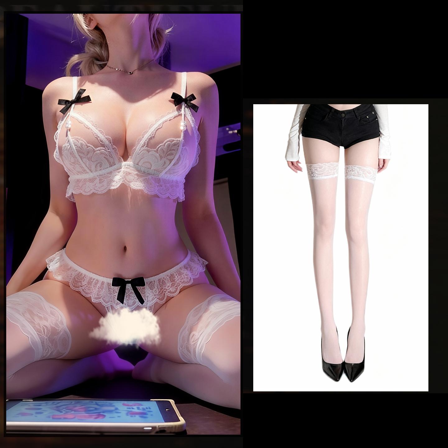 Lovingerie - Sexy Lace Three-Point Sexy Sexy Lingerie