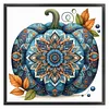 Pumpkin-Partial 11CT Stamped Cross Stitch Bead Embroidery 36*36cm/14.17*14.17in tapestrymarket