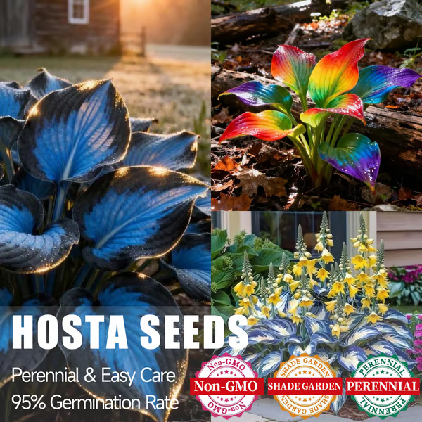 🔥🔥Last day clearance🔥Premium Rare Hosta Seeds🌿Shade-Tolerant Plant