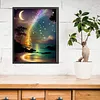 Aurora Moon-11CT Stamped Cross Stitch 40*50cm