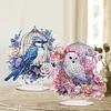 (2-Pack) DIY Birdcage-Diamond Painting Ornaments（Single-Sided)