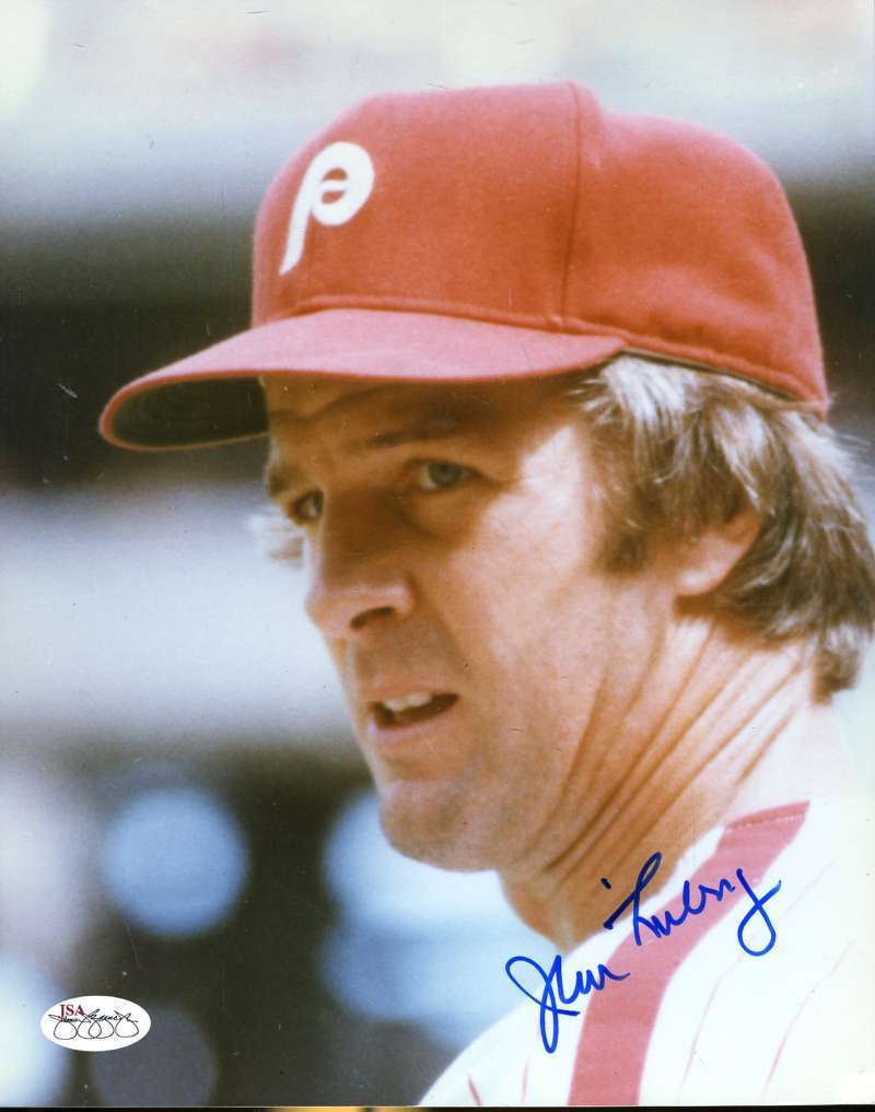 Jim Lonborg Phillies Signed 8x10 Photo Poster painting Jsa Cert Sticker Authenticated Autograph