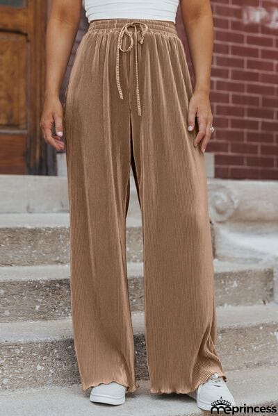 Tied Wide Leg Pants