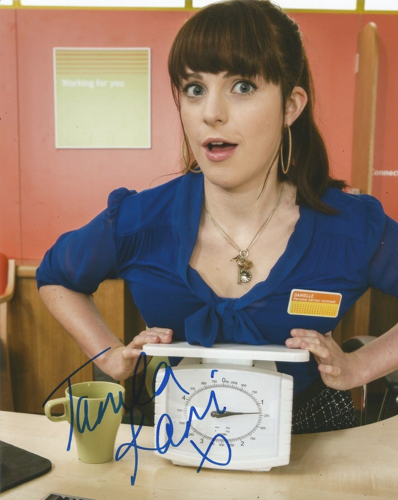 Tamla Kari Signed 10x8 Photo Poster painting AFTAL