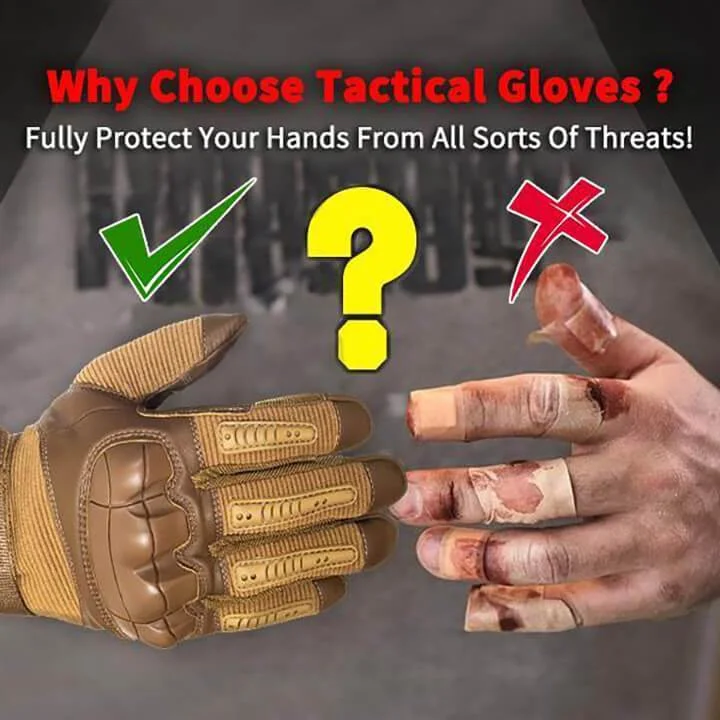 Full Finger Touch Screen Tactical Military Gloves