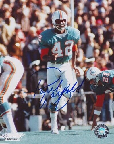 Paul Warfield Signed Autographed Miami Dolphins 8x10 inch Photo Poster painting - Hall of Famer