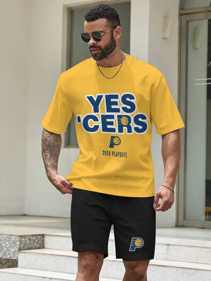 Indiana Pacers Edition Top And Shorts Two-Piece Suits