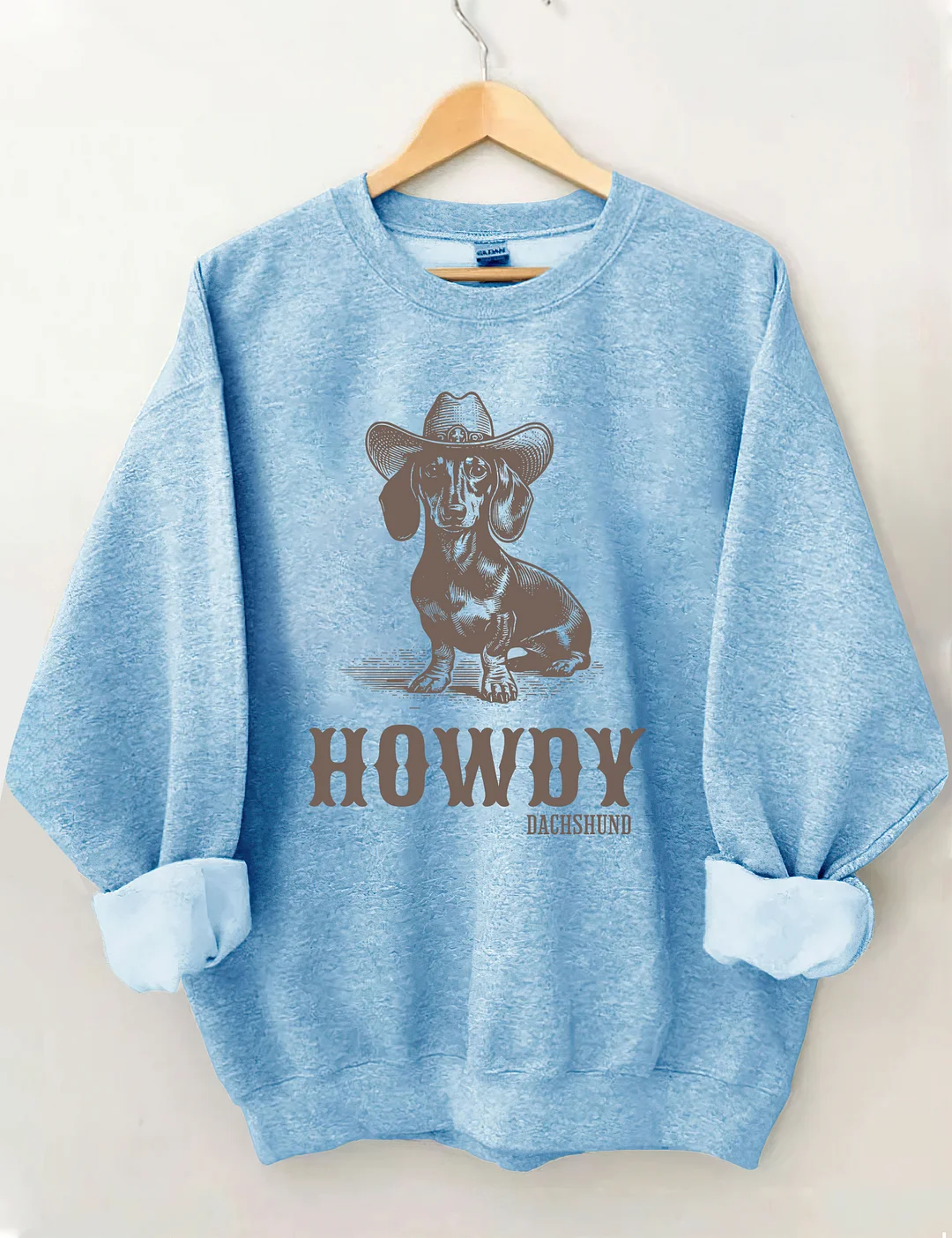 Howdy Dachshund Sweatshirt