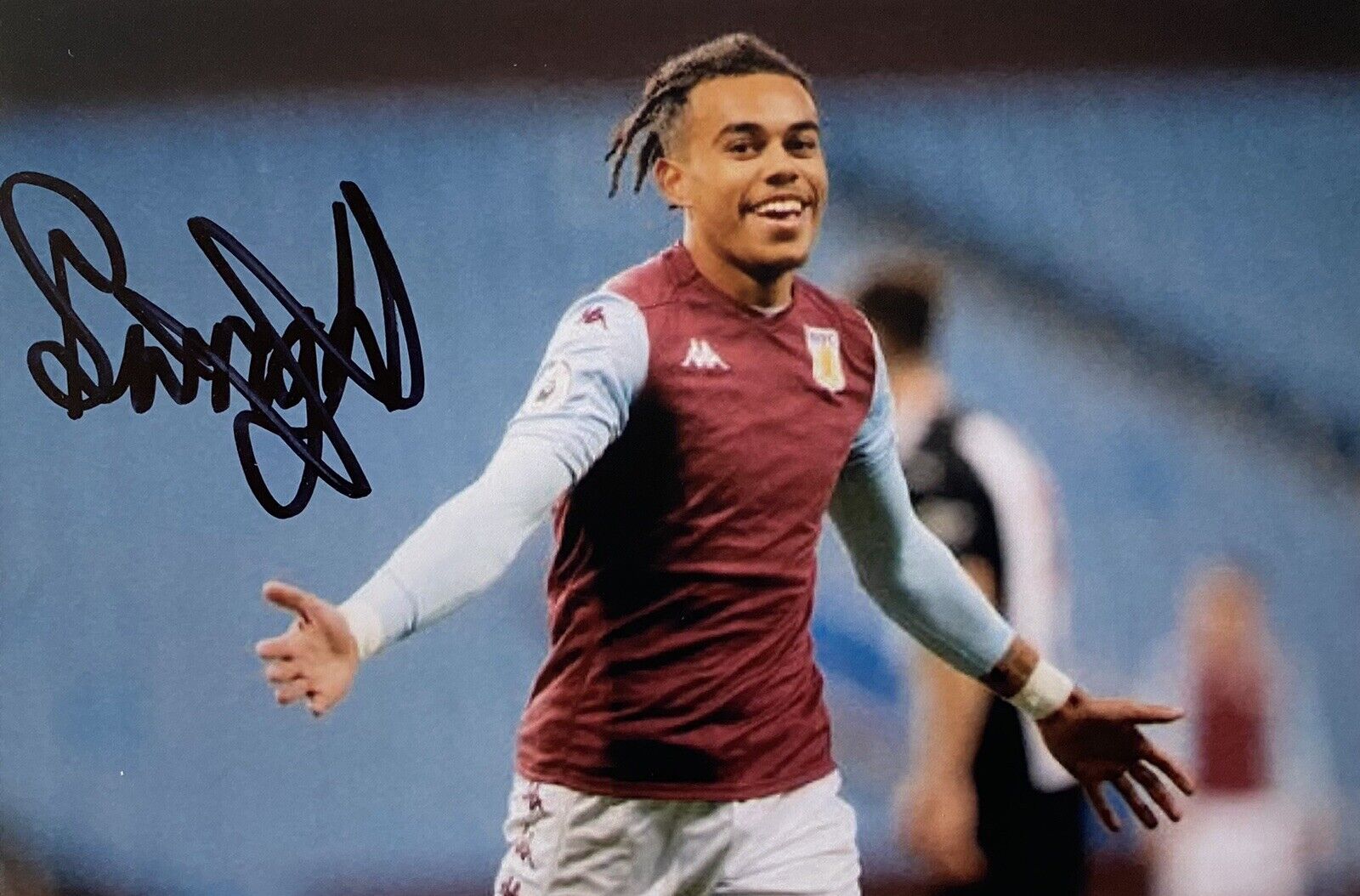 Tyreik Wright Genuine Hand Signed Aston Villa 6X4 Photo Poster painting, Exact Proof