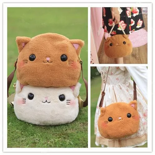 Lolita Plush Kitty Cat Shoulder Bag SP165235