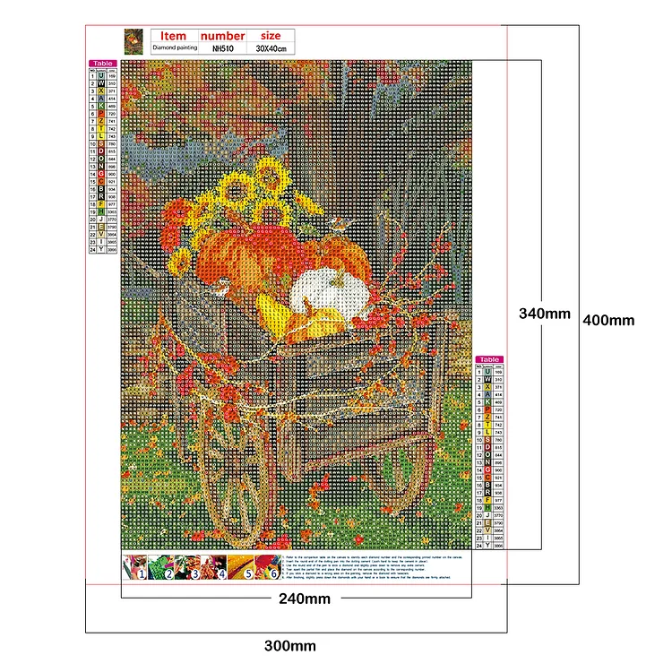 Sunflowers on the Table - Diamond Painting Kit