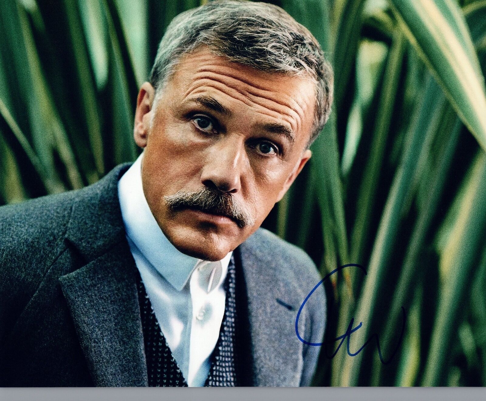 Christoph Waltz Signed Autographed 8x10 Photo Poster painting Inglourious Basterds COA VD