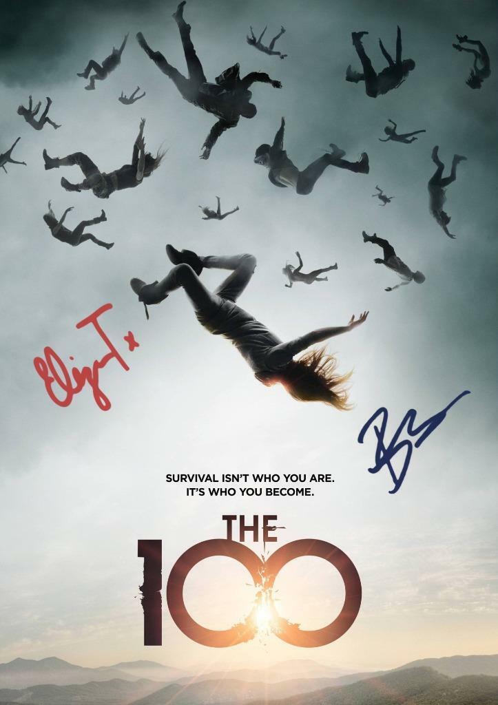 The 100 PP CAST SIGNED 12X8