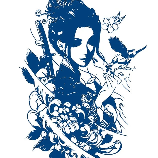 GH1-50 Herbal Juice Tattoo Sticker Semi-permanent Men and Women Long-lasting Waterproof Sweat Plant Juice Tattoo Sticker