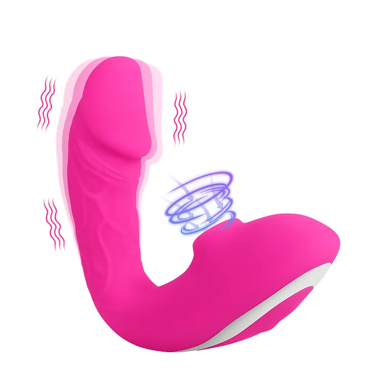 (Upgraded Version) 10 Frequency Sucking and Vibrating G-Spot Massager - Dual Stimulation Pleasure Toy
