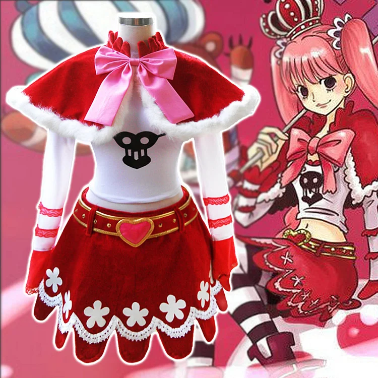 One Piece Perona Cosplay Costume Outfits