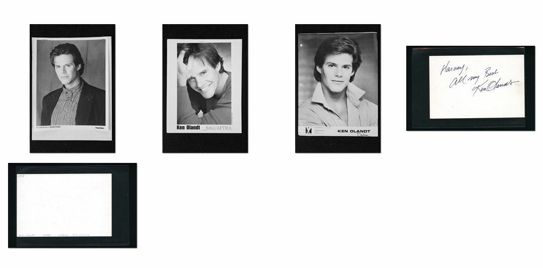 Ken Olandt - Signed Autograph and Headshot Photo Poster painting set - YOUNG & THE RESTLESS