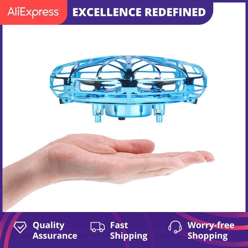 Mini Helicopter RC UFO Dron Aircraft Hand Sensing Infrared RC Quadcopter Electric Induction Toys for Children Mini Drone