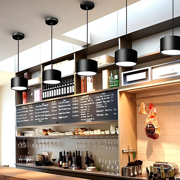 Cylindrical LED Modern Surface-mounted Hanging Downlight COB Spotlight - Appledas