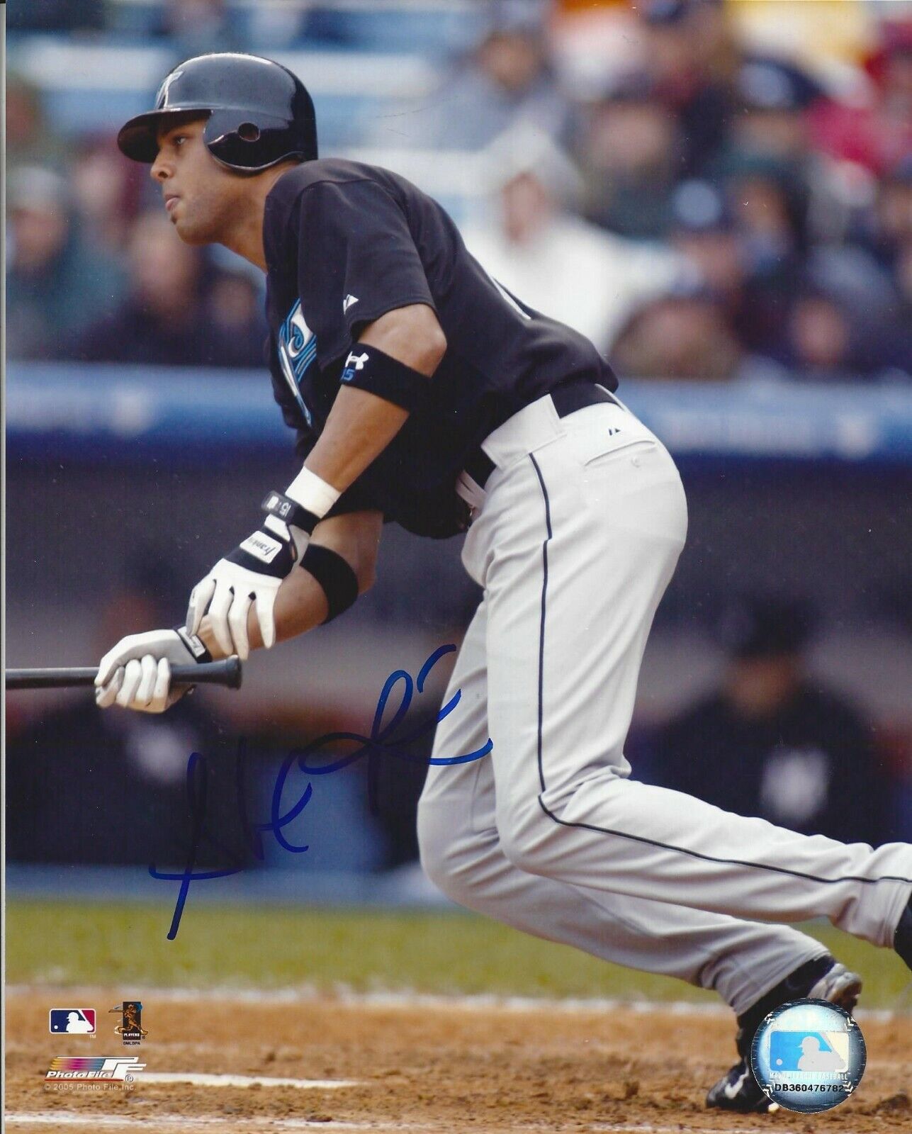 Alex Rios autographed 8x10 Toronto Blue Jays#S904