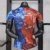 2025/2026 Player Version Manchester United Special Edition Blue and Red Football Shirt 1:1 Thai Quality