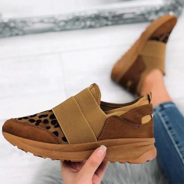Daily Casual Round Toe Slip On Canvas Sneakers