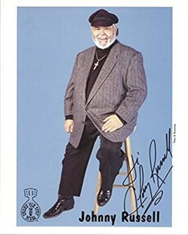 Johnny Russell (d. 2001) Signed Autographed Glossy 8x10 Photo Poster painting - COA Matching Holograms