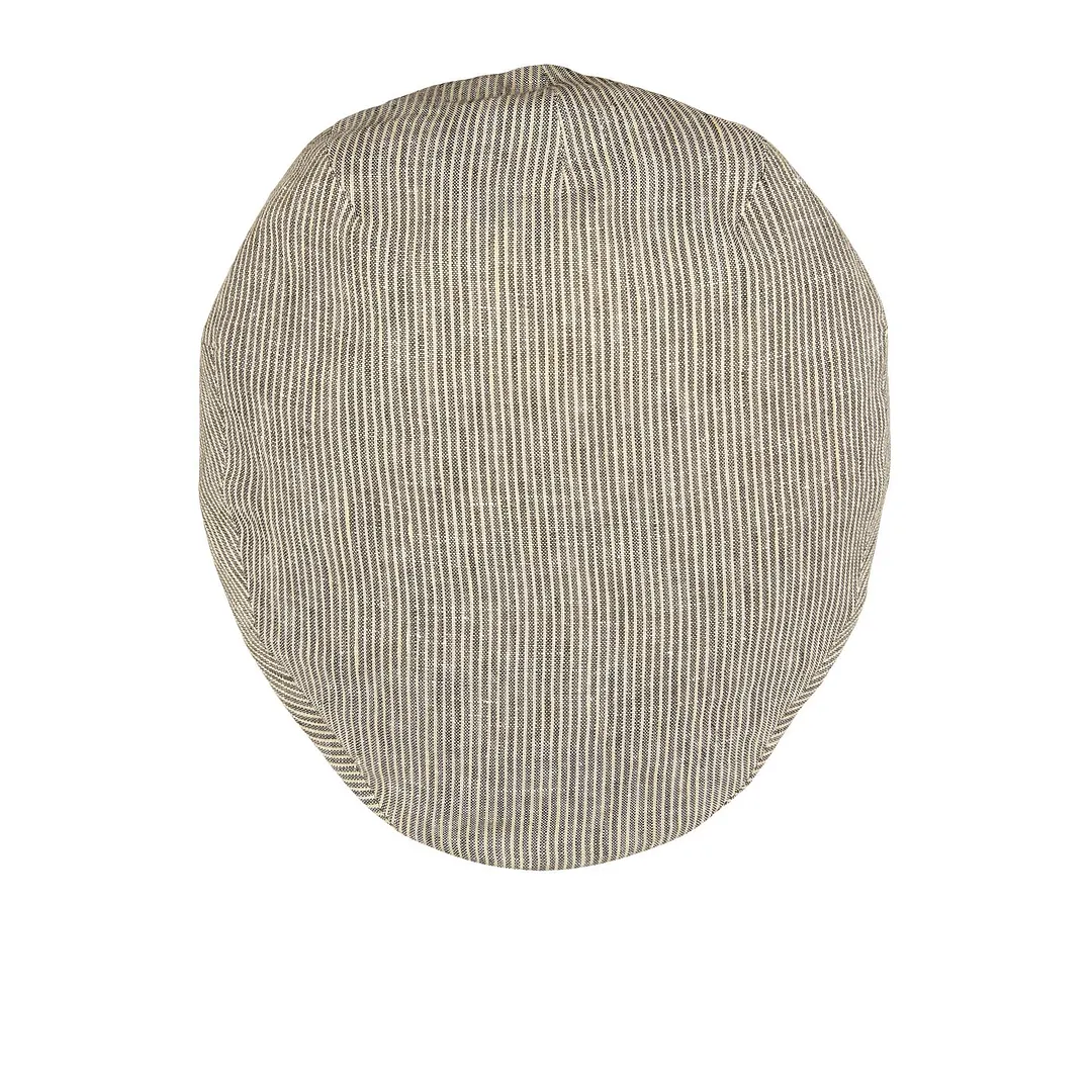 Cannes Linen Flat Cap