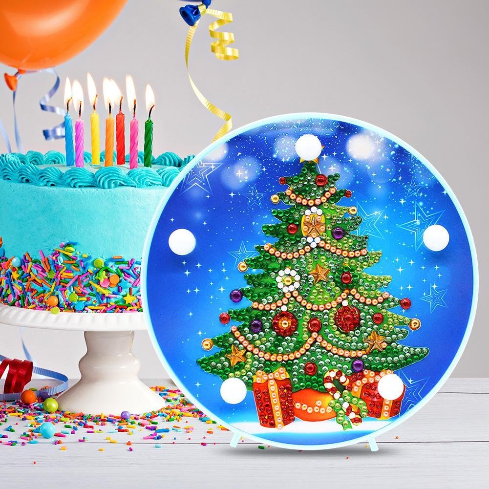 Christmas Tree-DIY Creative Diamond LED Lamp